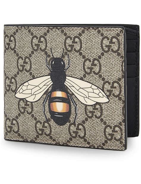 gucci bees wallet